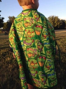 Handmade Toddler Cape - Teenage Mutant Ninja Turtles - Picture 1 of 3