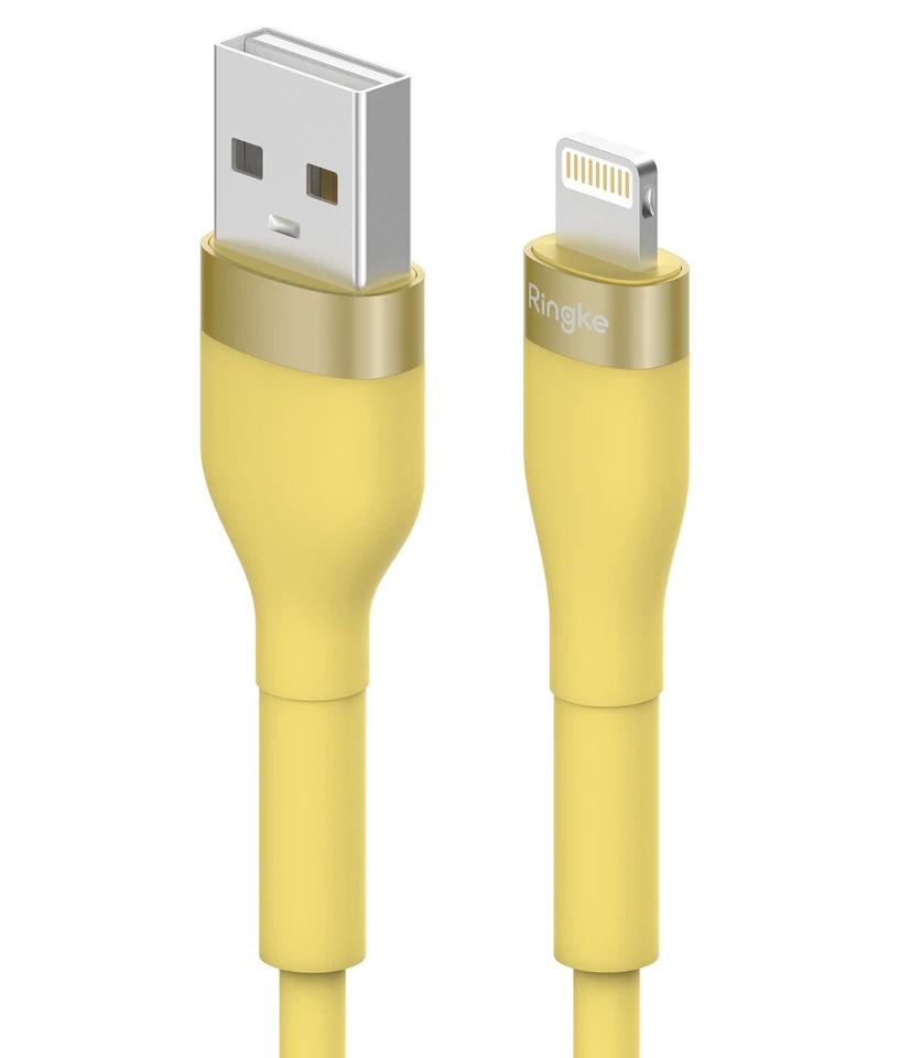 Ringke [Fast Charging Pastel Cable] USB-A to Apple Cable Charger Data Transfer - Image 1 of 1
