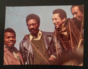 SMOKEY ROBINSON AND THE MIRACLES. 6.5 x 5 picture card on firm card stock. 
