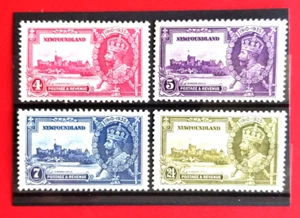 Canada Newfoundland #226-229 Silver Jubilee Issue MH - Picture 1 of 1