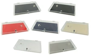 Acrylic Lockable Display Case with Choice of Leatherette or Velvet Display Pad - Picture 1 of 8