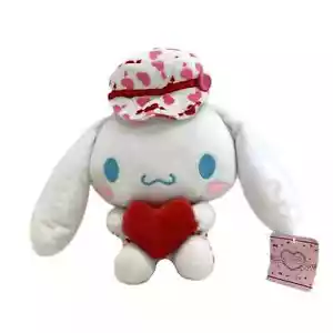Hello Kitty Plüschtier Valentinstag Cinnamoroll 9 Zoll mit Herz Neu mit Etikett von Sanrio - Bild 1 von 1