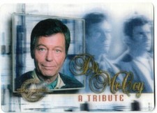 STAR TREK CINEMA 2000 DR MCCOY TRIBUTE DEFOREST KELLEY INSERT CARD M4
