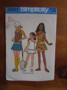 SEWING PATTERN SIMPLICITY  NO. 9951   GREAT    **** MUST SEE * - Picture 1 of 2