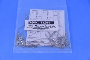 100 Vector Electronics T68/C Wire-Wrap Terminals Breadboarding or Prototyping - Picture 1 of 2