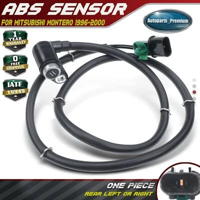 Sensor de velocidad de rueda ABS lateral trasero para Mitsubishi Montero 1996-2000 V6 3,0 L 3,5 L  Foto 1 de 4
