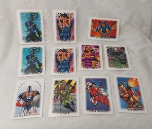 1995 Skybox Youngblood Comics Set of 11 Sticker Cards - Picture 1 of 7