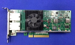 Entrambe le staffe DELL K7H46 3DFV8 INTEL X540-T2 10 GB 2 PORTE ADATTATORE NIC 540-BBHD - Foto 1 di 3