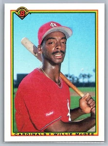 1990 Bowman #194 Willie McGee NM-MT - CENTERED!! 👀 - Picture 1 of 2