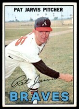 1967 Topps Pat Jarvis Rookie Atlanta Braves #57