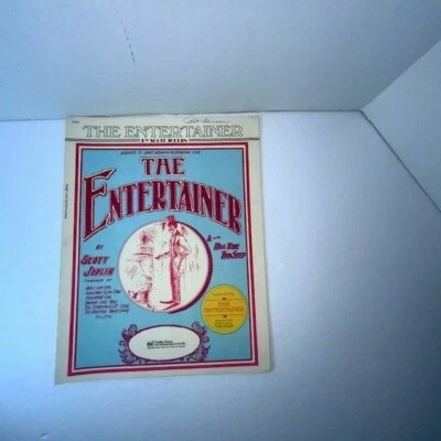The Entertainer Scott Joplin Rag Time Two Step The Sting 1972 Vintage - Image 1 of 3