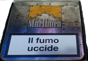 Porta Sigarette Della Marlboro In Latta - Foto 1 di 2