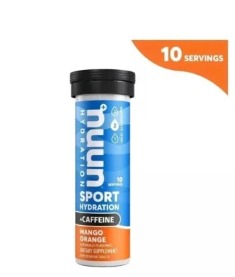 2 X Nuun Hydration Sport Active - Mango Naranja 10 Comprimidos Foto 1 de 2