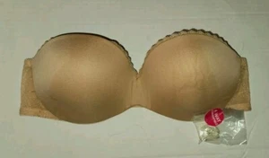 Reggiseno convertibile Lily Of France Gel Touch senza spalline 4 vie stile 36C 2111121 beige - Foto 1 di 3