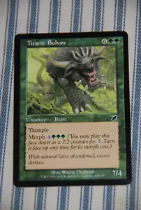 Magic the Gathering - Titanic Bulvox - Geißel - Grüne Kreatur - Bild 1 von 1