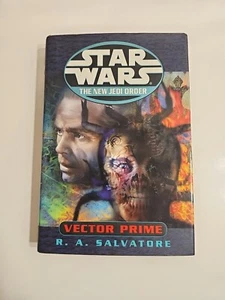 Star Wars The New Jedi Order Vector Prime R.A. Salvatore Hardcover SciFi Action - Picture 1 of 8