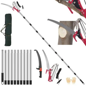 Tree Loppers Long Reach Telescopic, 82-402Cm Long Reach Pruner with Extendable - Picture 1 of 12