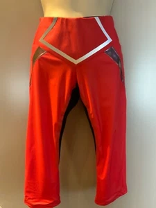 Women's Lucas Hugh red logo sport leggings size XS - Picture 1 of 12