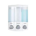Better Living Products, White 76354 Euro Series TRIO 3-Chamber Soap and Shower D