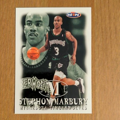 Stephon Marbury 1998-99 NBA Hoops #90 - Image 1 of 2