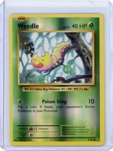 Weedle 5/108 Reverse Holo | 2016 XY Evolution | Pokemon TCG KR1