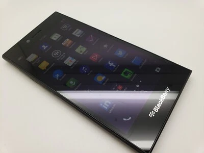 UNLOCKED VGC Black Blackberry Leap BBOS10 Smartphone 16GB - Image 1 of 4