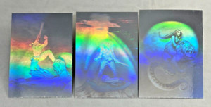 JEFFREY JONES SERIES 1 by FPG 1993 Complete SILVER HOLOGRAM Chase Card Set H1-H3