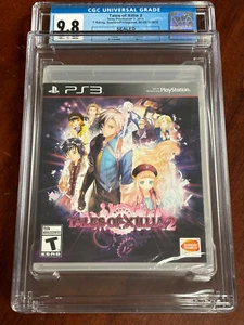 NEW SEALED 2014 PS3 TALES OF XILLIA 2 North America Version CGC 9.8 Y-Folds A++ - Picture 1 of 5