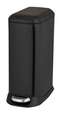 WENKO Treteimer Mod. Design 20 L, Easy-Close, Schwarz, mit herausnehmbarem Einsa - Bild 1 von 4