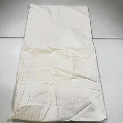 charisma pillowcase cotton standard white damask stripes modern traditional - Image 1 of 4