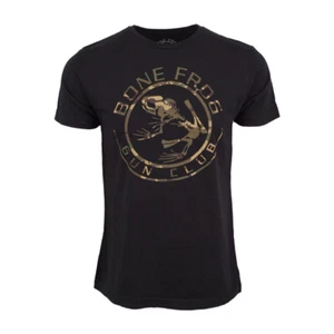 BONE FROG CLUB HERREN T-SHIRT SCHWARZ  - Bild 1 von 3