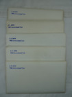 (5) 1980 P D & S Us Mint Uncirculated Sets 65 Coins Ogp Original Envelopes Bu