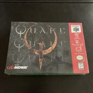 Quake (Nintendo 64, 1998) N64 Neu Factory Sealed Hang Tab noch Attached - Bild 1 von 5