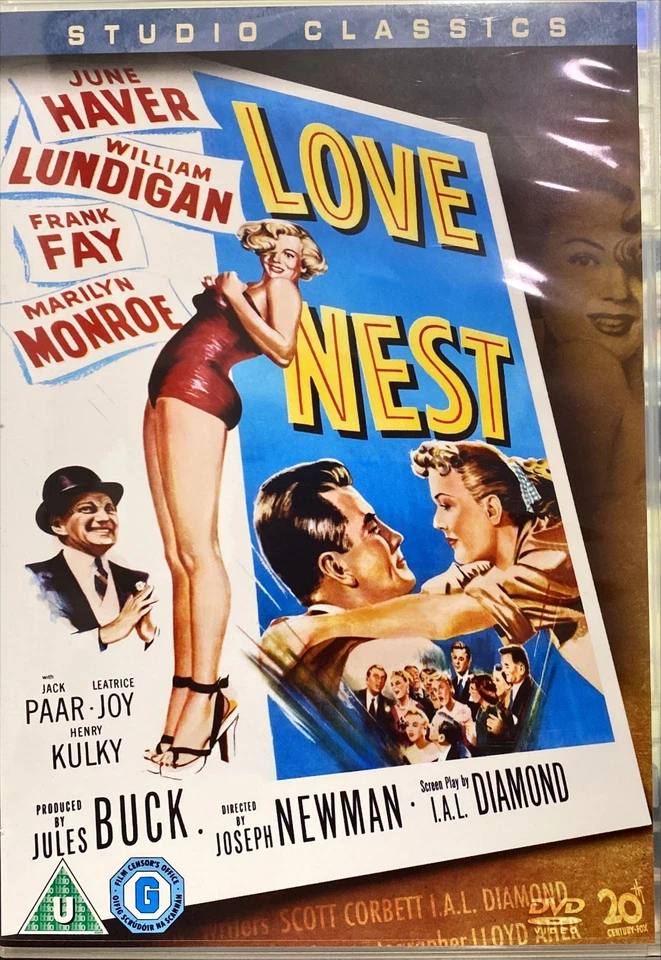 Love Nest DVD, (LIKE NEW) REGION 2 - image 1 of 1
