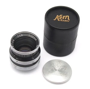 Kern Paillard Switar 25mm F1.4 C Mount Cine Lens + Box & Original Paperwork - Picture 1 of 8