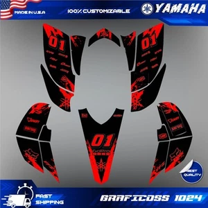 Grafik Kit Aufkleber Sticker Yamaha YFZ 450 2003-2008 ATV, Grafik Kit Decals - Bild 1 von 8