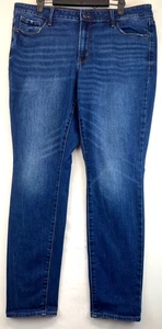 Jeans Old Navy - Mujer Talla 14 - Azul - Pop Icon Ajustado - Tiro Medio (4375) - Imagen 1 de 18