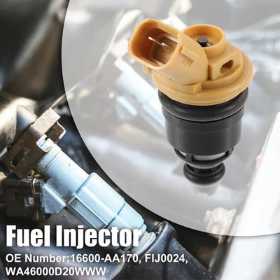 Inyector de combustible 1 pieza 16600-AA170 para Subaru Forester Impreza 2,5 L Turbo 2004-2006 Foto 1 de 4