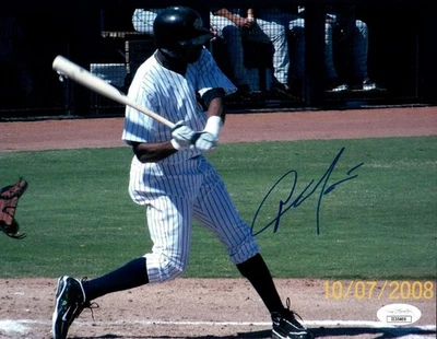 Austin Jackson Signed Autographed 8X10 Photo New York Yankees JSA II35409 — 第 1/2 张图片