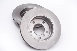 DISCOS DE FRENO DELANTERO F0811 HONDA CIVIC IV HB BERLINA 1987-1991 1992 1993 242 MM - Imagen 1 de 2