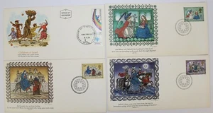 1979 Fleetwood FDC Israel lot of 4. Children of Israel, Magi, The annunciation + - Picture 1 of 2