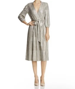 Alice and Olivia Alice + Olivia Katina Midikleid mit Raffung 4 - Bild 1 von 5
