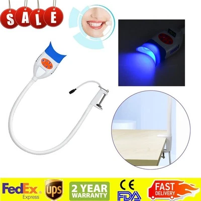 Acelerador de blanqueamiento dental ajustable de 10 luces LED con lámpara CE Foto 1 de 4