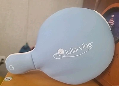 Almohadilla de colchón vibratoria a batería azul Munchkin Lulla-Vibe chupete para bebé ¡Bonito!! Foto 1 de 2