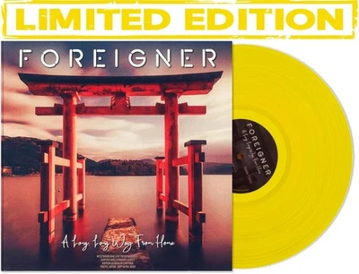 Foreigner – A Long, Long Way From Home LP Yellow Vinyl Record - Limited Edition - Image 1 of 4