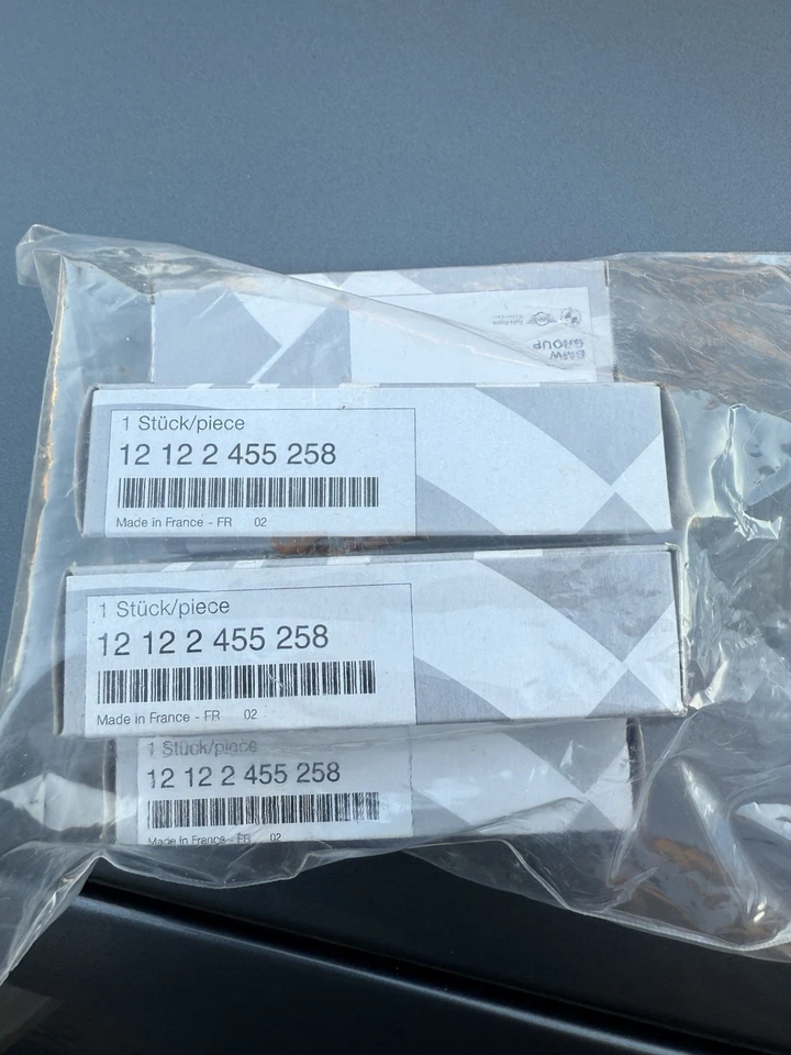 6 件套原始设备制造商激光铱火花塞 12122455258 适用于宝马 B58 发动机 x3 M4i x5  — 第 1/1 张图片