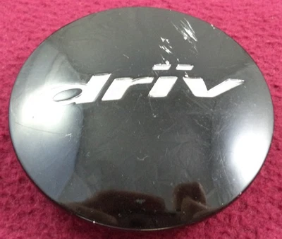 Tapa central de rueda personalizada negra brillante Driv Wheels # 1000-94 / 1000-45 (1) Foto 1 de 3