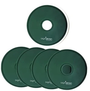 4 Fruit Leather Silicone Dehydrator Sheets with EDGES - NON-Toxic for Nesco - Picture 1 of 8