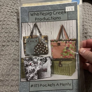# 1173 Pockets A Plenty Handbag Pattern - Whistlepig Creek prod. - Picture 1 of 2