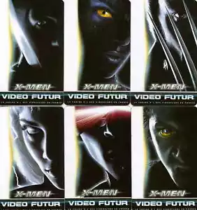 LA SERIE COMPLETE 6 cartes X-MENS/X MEN N°156 VIDEO FUTUR / - Bild 1 von 1